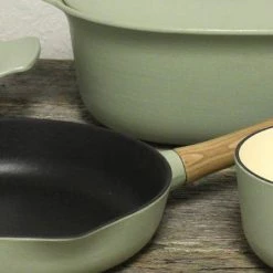 BergHOFF Ron 8pc Cast Iron Cookware Set, Green -Tools Verkaufsladen M05413821066226 3415454930