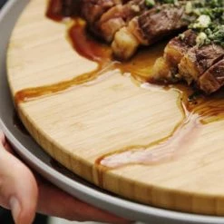 BergHOFF Leo 14.25" Bamboo Cutting Board With Plate, Gray 7 BergHOFF Leo 14.25" Bamboo Cutting Board With Plate, Gray -Tools Verkaufsladen M05413821068527 116103882