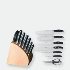 BergHOFF 8Pc Stainless Steel Cutlery Set With Block