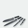 BergHOFF Essentials 4PC Ceramic Coated Knife Set, Black -Tools Verkaufsladen M05413821076782 2444243384 scaled