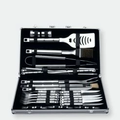 BergHOFF Cubo 33Pc Stainless Steel BBQ Set With Case