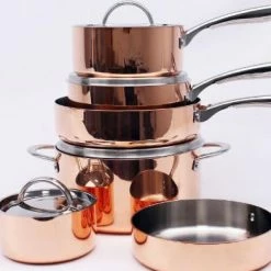 BergHOFF Vintage Collection 10Pc Copper Cookware Set. Polished -Tools Verkaufsladen M05413821083858 1314080391