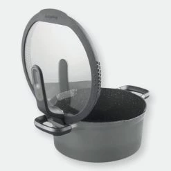 BergHOFF GEM 10" Non-Stick Covered Stockpot, 5 QT, Grey -Tools Verkaufsladen M05413821083995 3105088756 scaled