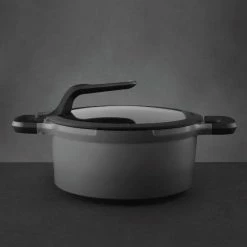 BergHOFF GEM 10" Non-Stick Covered Stockpot, 5 QT, Grey -Tools Verkaufsladen M05413821083995 3803942983
