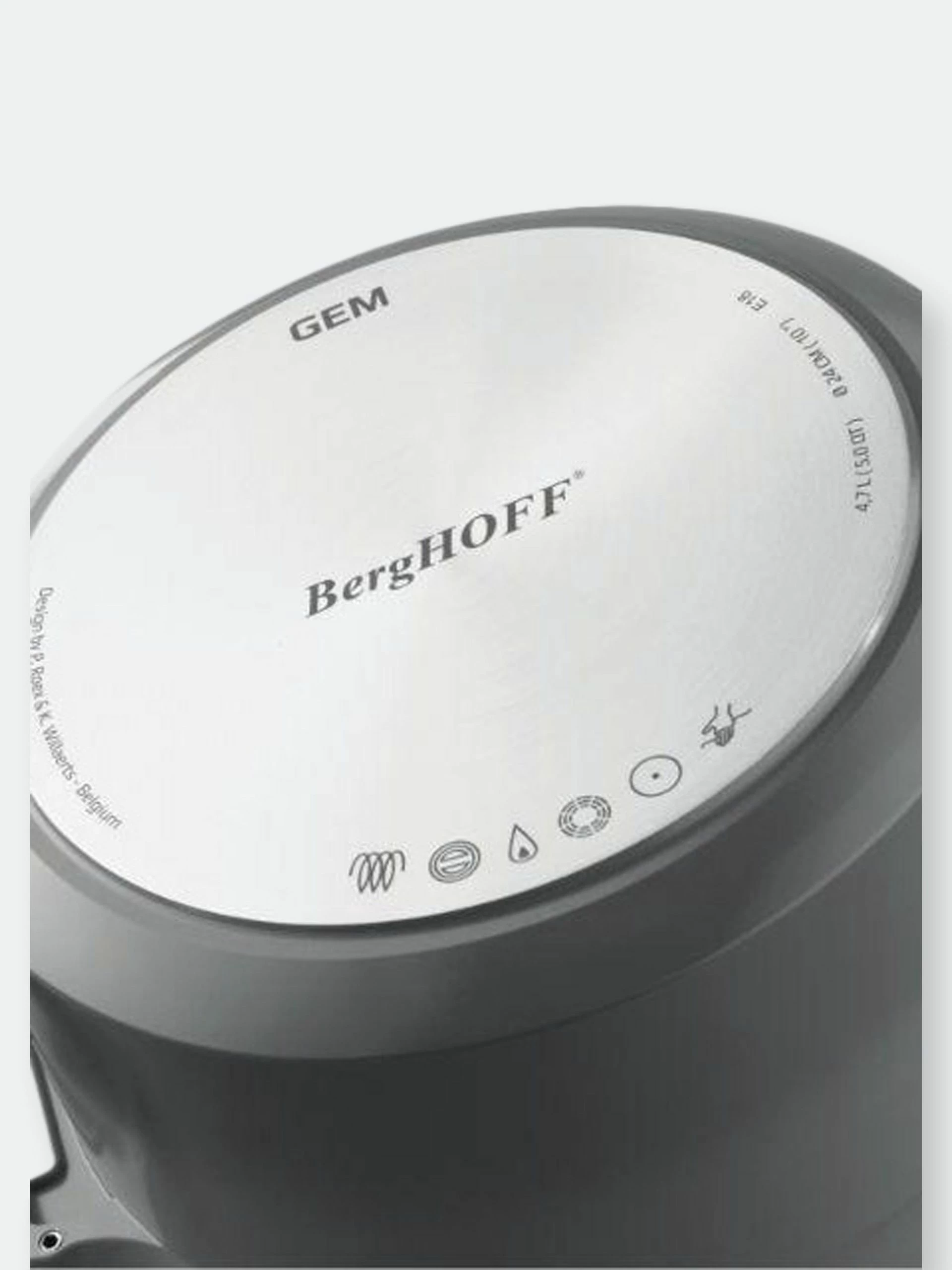 BergHOFF GEM 11" Stay-Cool Covered Sauté Pan, Grey 5 BergHOFF GEM 11" Stay-Cool Covered Sauté Pan, Grey – Bild 3