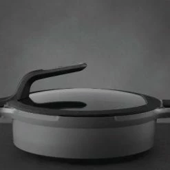 BergHOFF GEM 10.25" Non-Stick Covered 2-Handled Sauté Pan, 4.1 QT, Grey -Tools Verkaufsladen M05413821084114 3480928021