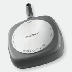 BergHOFF GEM 10" Non-Stick Grill Pan, 2.4 QT, Grey 7 BergHOFF GEM 10" Non-Stick Grill Pan, 2.4 QT, Grey -Tools Verkaufsladen M05413821084190 1400497694 scaled