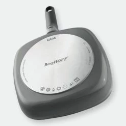 BergHOFF GEM 11" Non-Stick Grill Pan, Grey -Tools Verkaufsladen M05413821084251 3393840550 scaled