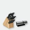 BergHOFF Essentials 15Pc Cutlery Set And Block Set With Sharpener -Tools Verkaufsladen M05413821085227 3995259636 scaled