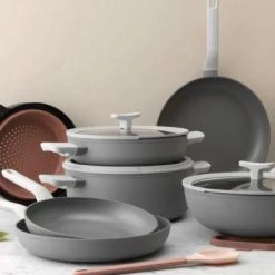 BergHOFF Leo 10" Non-Stick Fry Pan, Grey -Tools Verkaufsladen M05413821085661 613510204