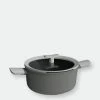 BergHOFF Leo 10" Non-Stick Covered Stockpot, 4.6 QT, Grey -Tools Verkaufsladen M05413821085821 2866583420 scaled