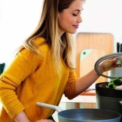 BergHOFF Leo 12.5" Covered Wok, 6.2 QT, Grey -Tools Verkaufsladen M05413821085906 1329963025