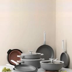 BergHOFF Leo 12.5" Covered Wok, 6.2 QT, Grey -Tools Verkaufsladen M05413821085906 1934432720