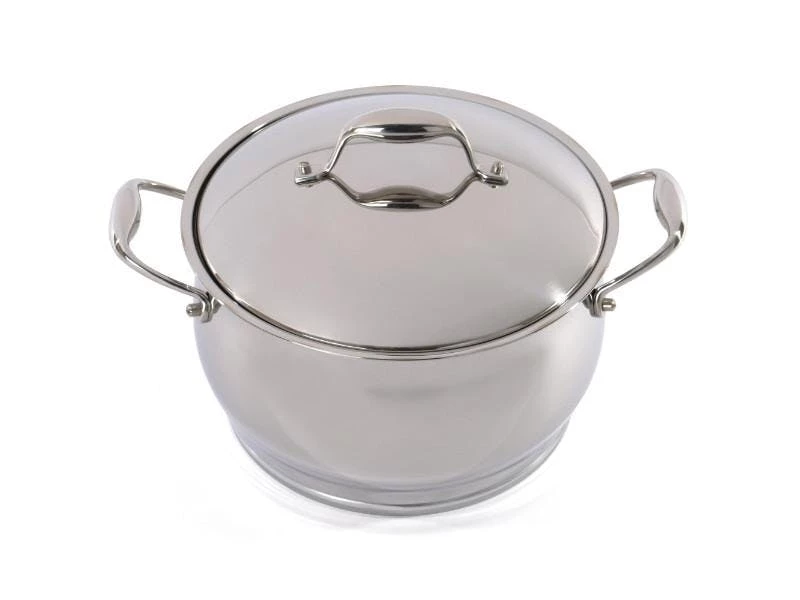 BergHOFF Zeno 7Qt Stainless Steel Covered Stockpot 3 BergHOFF Zeno 7Qt Stainless Steel Covered Stockpot