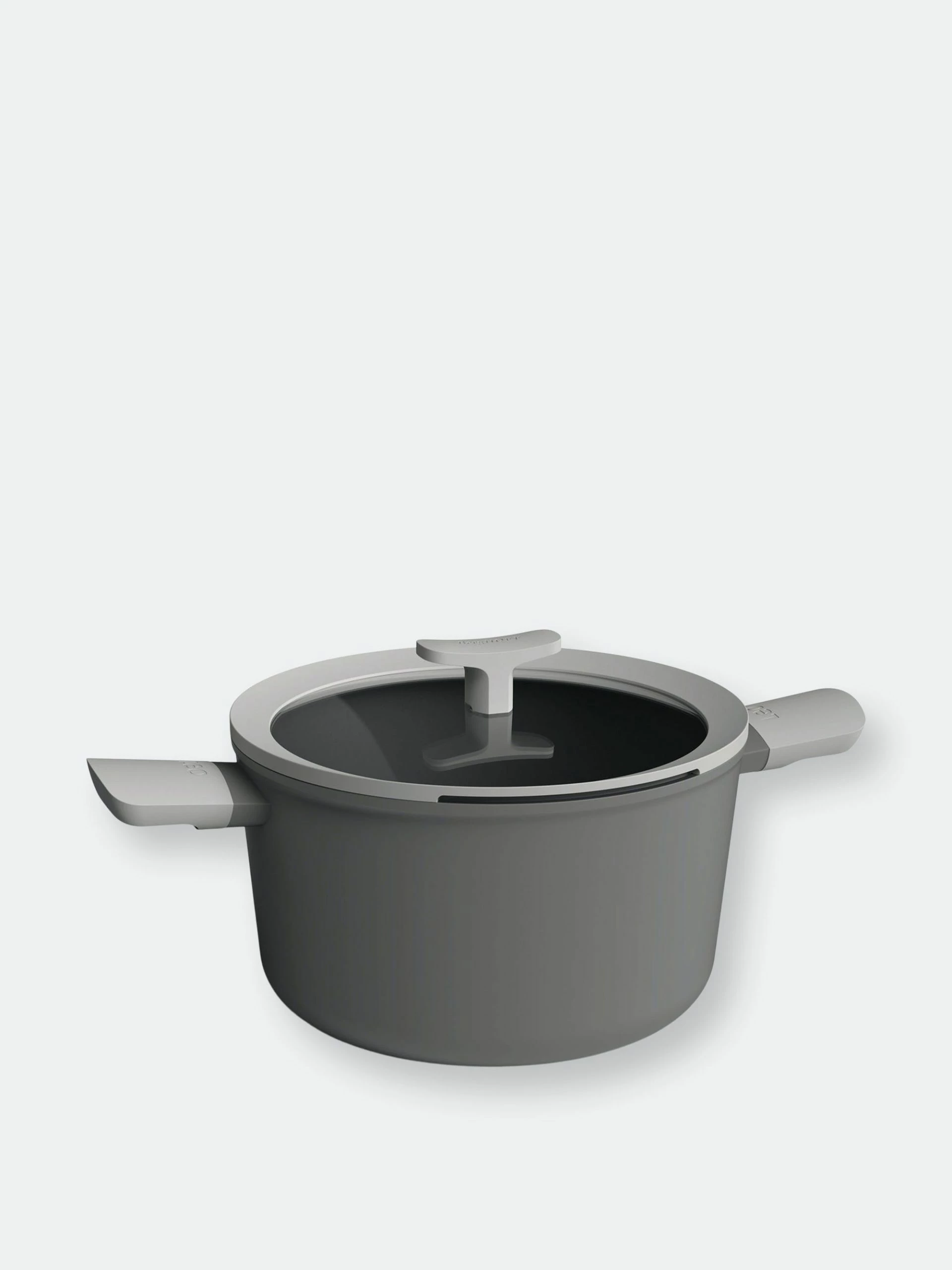 BergHOFF Leo Covered Non-Stick Stockpot, Grey 3 BergHOFF Leo Covered Non-Stick Stockpot, Grey