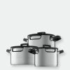 BergHOFF GEM 6Pc Downdraft 18/10 Stainless Steel Cookware Set, Black Handles 2 BergHOFF GEM 6Pc Downdraft 18/10 Stainless Steel Cookware Set, Black Handles -Tools Verkaufsladen M05413821311906 2211455282 scaled