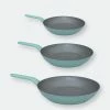 BergHOFF Leo 3PC Non-Stick Fry Pan Set, Dusty Green -Tools Verkaufsladen M05413821316208 3567365188 scaled