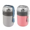 BergHOFF Leo 2 Pc Dual Lunch Box Kit - Pink & Grey And Blue & Grey -Tools Verkaufsladen M05413821316888 3701849553 scaled