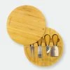 BergHOFF Bamboo 6pc Round Covered Cheese Board Set, With 4 Tools, 8.7x1.5" 2 BergHOFF Bamboo 6pc Round Covered Cheese Board Set, With 4 Tools, 8.7x1.5" -Tools Verkaufsladen M05413821320250 2539689952 scaled