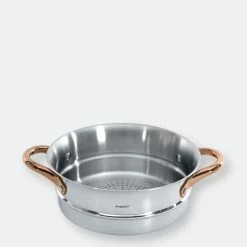 BergHOFF Ouro Gold 18/10 Stainless Steel 8"/ 9.5" Steamer With Two Side Handles