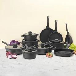 BergHOFF Stone 11" Non-stick Covered Saute Pan, 5 Qt -Tools Verkaufsladen M05413821326818 2845752366 scaled