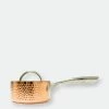 Berghoff Copper Tri-Ply 1 Qt. Covered Saucepan, Hammered -Tools Verkaufsladen M05413821333076 3853514263 scaled