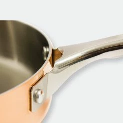 Berghoff Copper Tri-Ply 8" Deep Skillet, Polished -Tools Verkaufsladen M05413821333373 2893878013 scaled