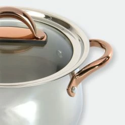BergHOFF Ouro Gold 18/10 SS 8" Dutch Oven With Glass Lid -Tools Verkaufsladen M05413821335599 1492836525 scaled