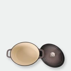 BergHOFF Neo 8qt Cast Iron Oval Covered Dutch Oven, Oyster -Tools Verkaufsladen M05413821337906 794043972 scaled