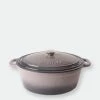 BergHOFF Neo 5qt Cast Iron Oval Covered Dutch Oven, Oyster -Tools Verkaufsladen M05413821337937 2391996835 scaled