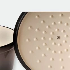 BergHOFF Neo 3qt Cast Iron Round Covered Dutch Oven, Oyster -Tools Verkaufsladen M05413821337999 1999226634 scaled