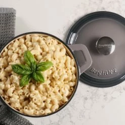 BergHOFF Neo 3qt Cast Iron Round Covered Dutch Oven, Oyster -Tools Verkaufsladen M05413821337999 4163995493 scaled