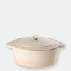 BergHOFF 5qt Cast Iron Oval Covered Dutch Oven, Meringue -Tools Verkaufsladen M05413821338125 2248624717 scaled