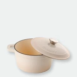 BergHOFF 7qt Cast Iron Round Covered Dutch Oven, Meringue 9 BergHOFF 7qt Cast Iron Round Covered Dutch Oven, Meringue -Tools Verkaufsladen M05413821338156 3987493117 scaled