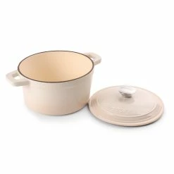 BergHOFF Neo 3Qt Cast Iron Covered Dutch Oven - Meringue -Tools Verkaufsladen M05413821338194 3552231443 scaled