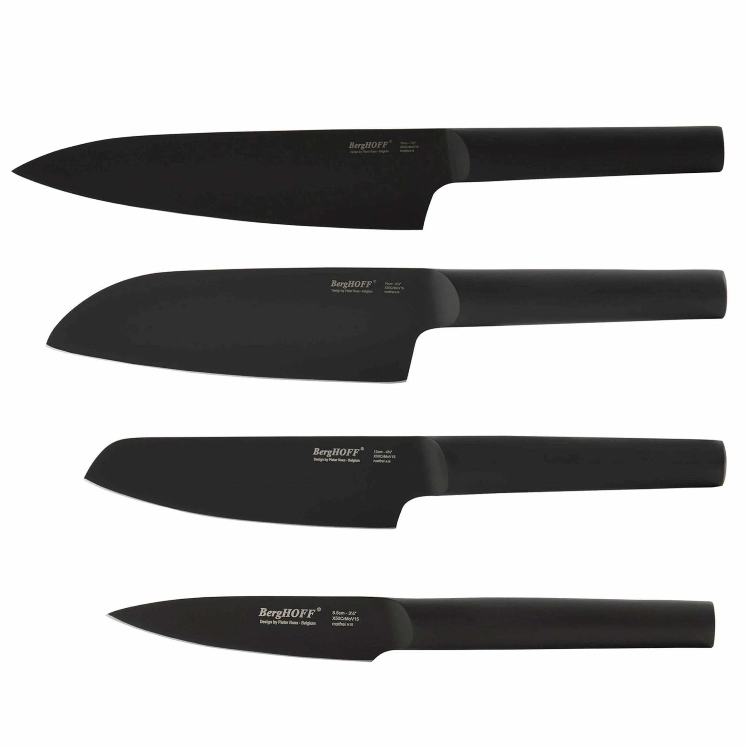 BergHOFF Ron 4 Pieces Knife Set 3 BergHOFF Ron 4 Pieces Knife Set