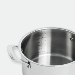 BergHoff Professional Stainless Steel 10/18 Tri-Ply 4Qt Stock Pot With SS Lid, 8" -Tools Verkaufsladen M05413821341019 1673647977 scaled