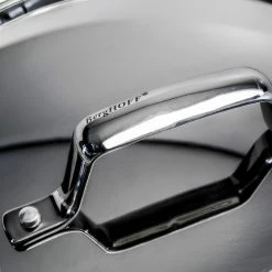 BergHoff Professional Stainless Steel 10/18 Tri-Ply 4Qt Stock Pot With SS Lid, 8" -Tools Verkaufsladen M05413821341019 2079853026 scaled