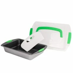 BergHOFF 11 Piece Perfect Slice Bakeware Set - Silver & Green -Tools Verkaufsladen M05413821346816 2479929073 scaled