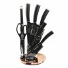 Berlinger Haus 8-Piece Knife Set W/ Acrylic Stand Black Rose Gold Collection -Tools Verkaufsladen M05999056794559 1087334820