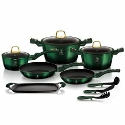 Berlinger Haus 12-Piece Kitchen Cookware Set Emerald Collection -Tools Verkaufsladen M05999056798373 2295607515