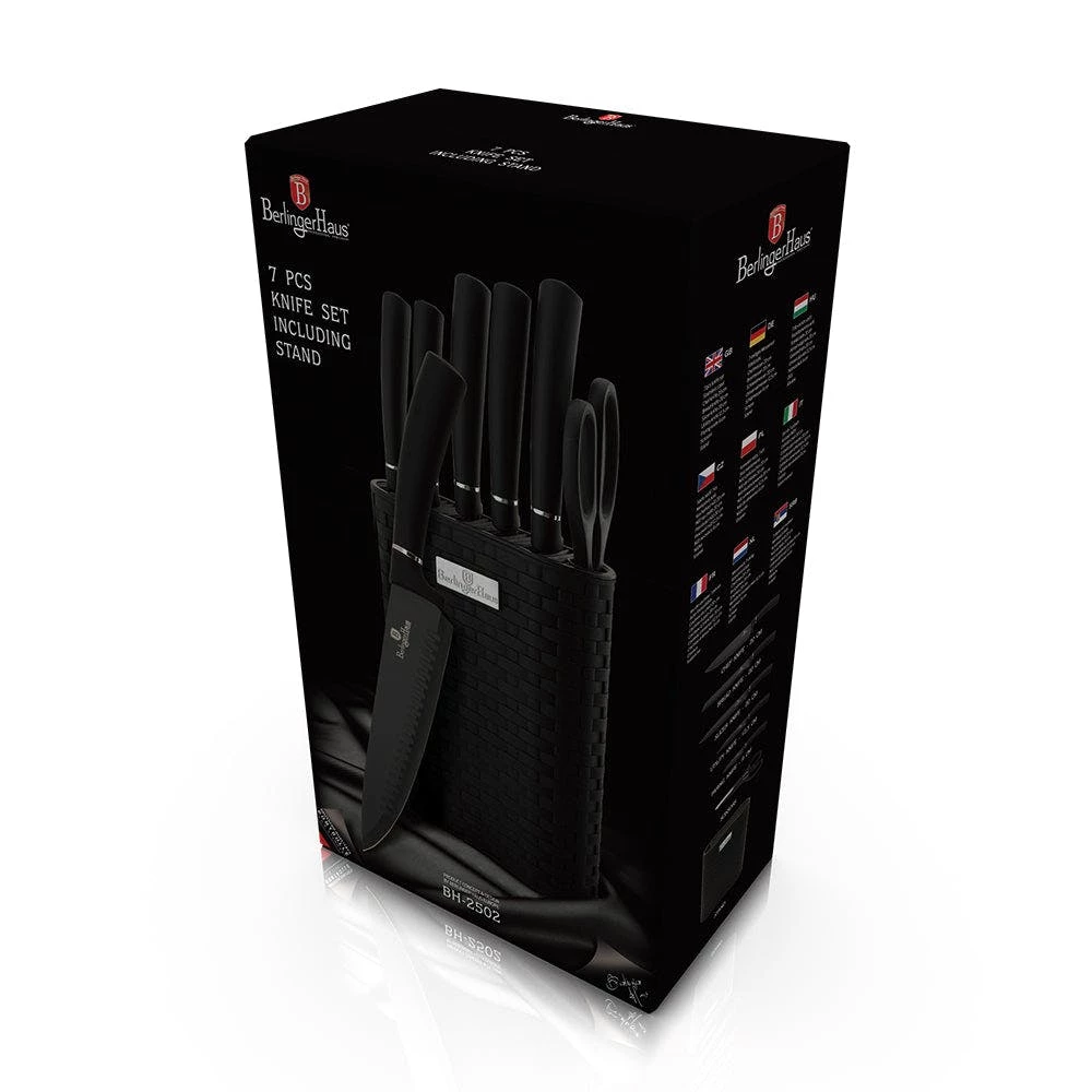Berlinger Haus 7-Piece Knife Set With Stand 8 Berlinger Haus 7-Piece Knife Set With Stand – Bild 6