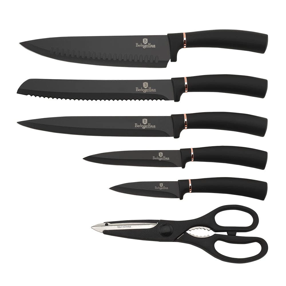 Berlinger Haus 7-Piece Knife Set With Stand 10 Berlinger Haus 7-Piece Knife Set With Stand – Bild 8