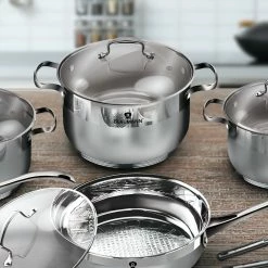 Berlinger Haus Mann 13-Piece Satin Finish Cookware Set Blauman Collection -Tools Verkaufsladen M05999108400193 1538140960