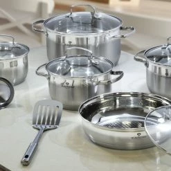 Berlinger Haus Mann 13-Piece Satin Finish Cookware Set Blauman Collection -Tools Verkaufsladen M05999108400193 945961974 scaled
