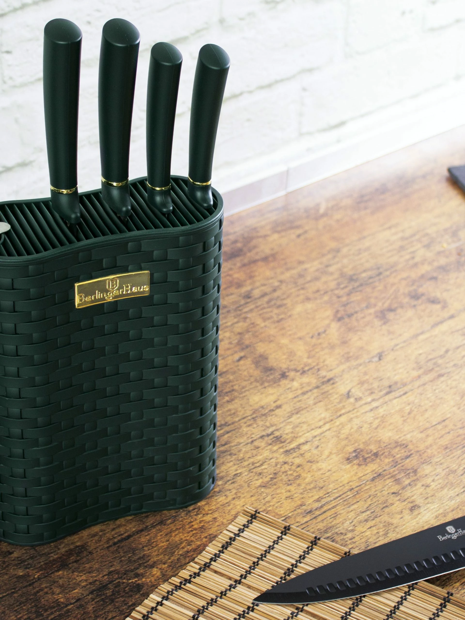 Berlinger Haus 7-Piece Knife Set With Stand Emerald Collection 6 Berlinger Haus 7-Piece Knife Set With Stand Emerald Collection – Bild 4