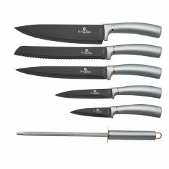 Berlinger Haus 7-Piece Knife Set With Stand Emerald Collection 17 Berlinger Haus 7-Piece Knife Set With Stand Emerald Collection -Tools Verkaufsladen M05999108403071 271620331