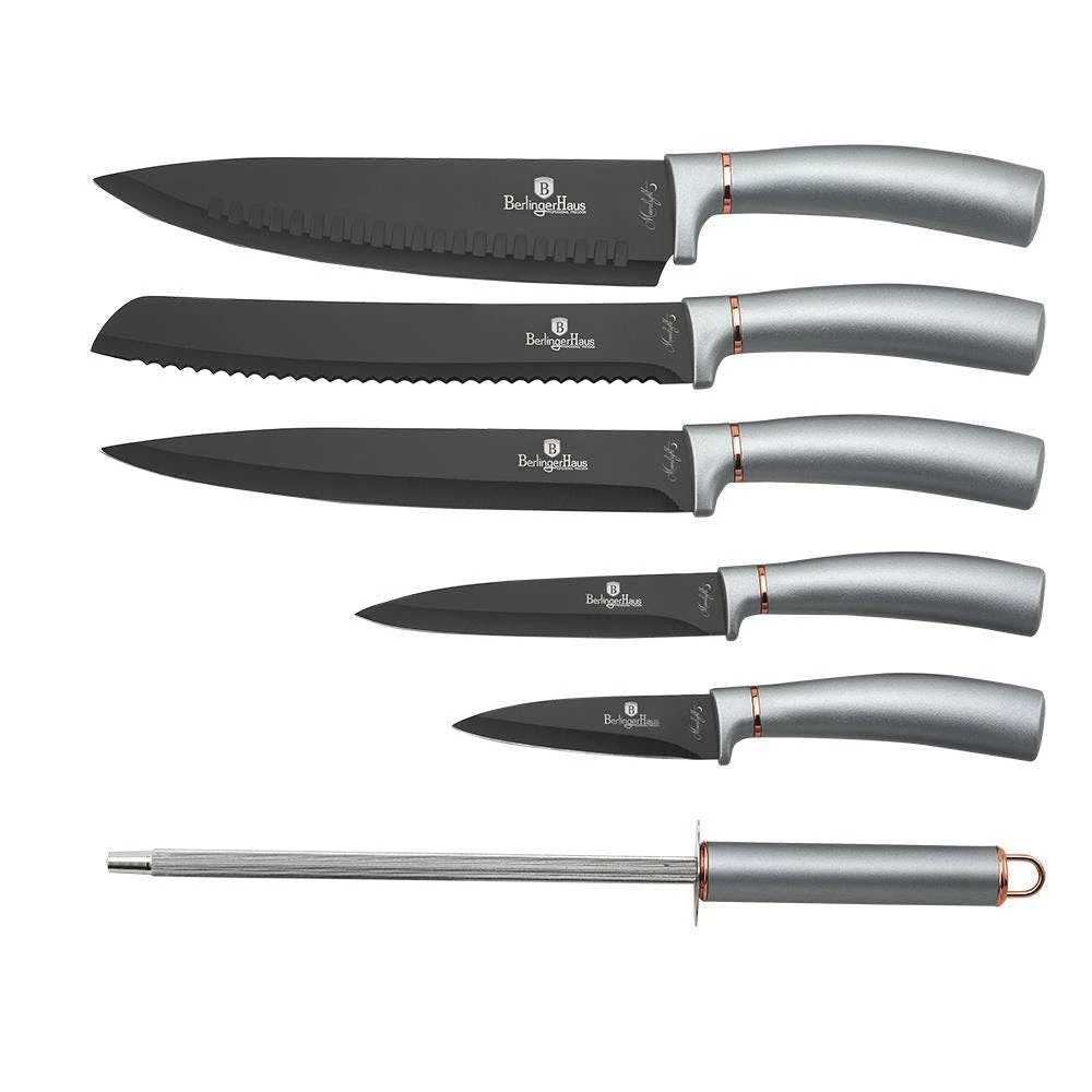 Berlinger Haus 7-Piece Knife Set With Stand Emerald Collection 9 Berlinger Haus 7-Piece Knife Set With Stand Emerald Collection – Bild 7