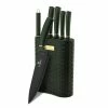 Berlinger Haus 7-Piece Knife Set With Stand Emerald Collection -Tools Verkaufsladen M05999108403071 980071594