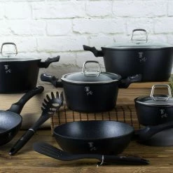 Berlinger Haus 15-Piece Kitchen Cookware Set Black Collection -Tools Verkaufsladen M05999108407611 429487666 scaled